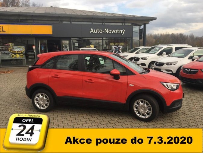 Opel Crossland X, Smile 1,2 60kW, barva červená