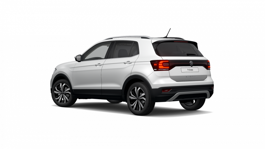 Volkswagen T-Cross, T-Cross Style 1,0 TSI 81 kW 6G, barva bílá