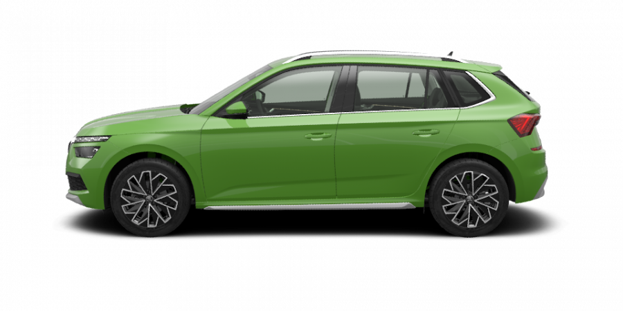 Škoda Kamiq, 1,0 TSI 85 kW 6-stup. mech., barva zelená