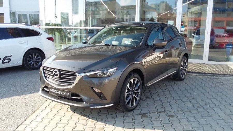 Mazda CX-3, 2,0 Skyactiv-G121, barva šedá