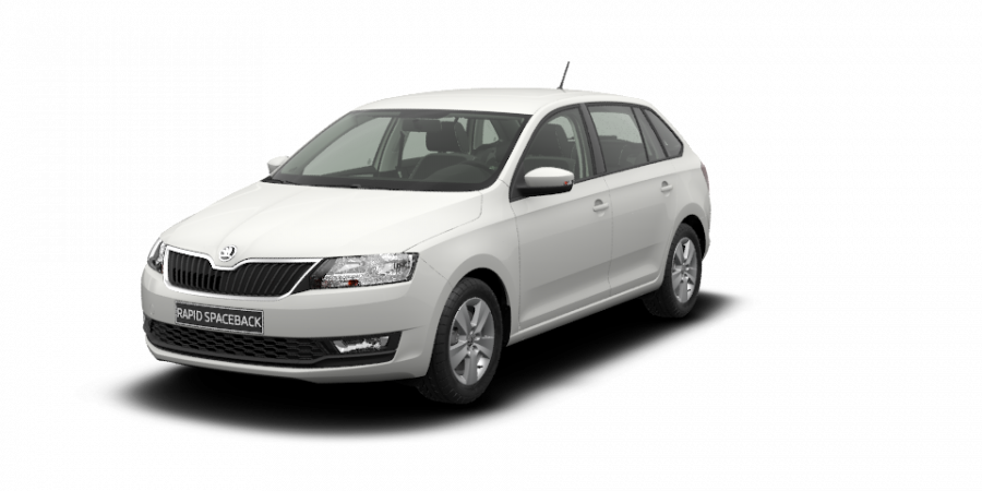 Škoda Rapid, 1,0 TSI 81 kW 6-stup. mech., barva bílá