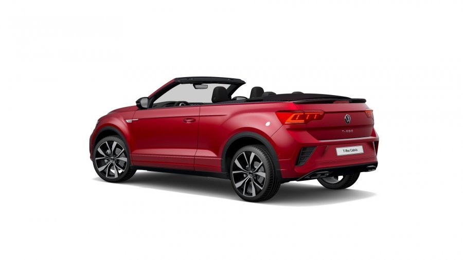 Volkswagen T-Roc, T-Roc Cabriolet R-Line 1,5TSI 110kW 7DSG, barva červená