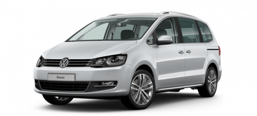 Volkswagen Sharan, 2.0 TDI 4MOT 7DSG SCR, barva bílá