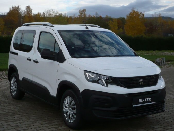 Peugeot Rifter, L2 GT 1,5BlueHDi 130k MAN6 + NAVI, barva bílá