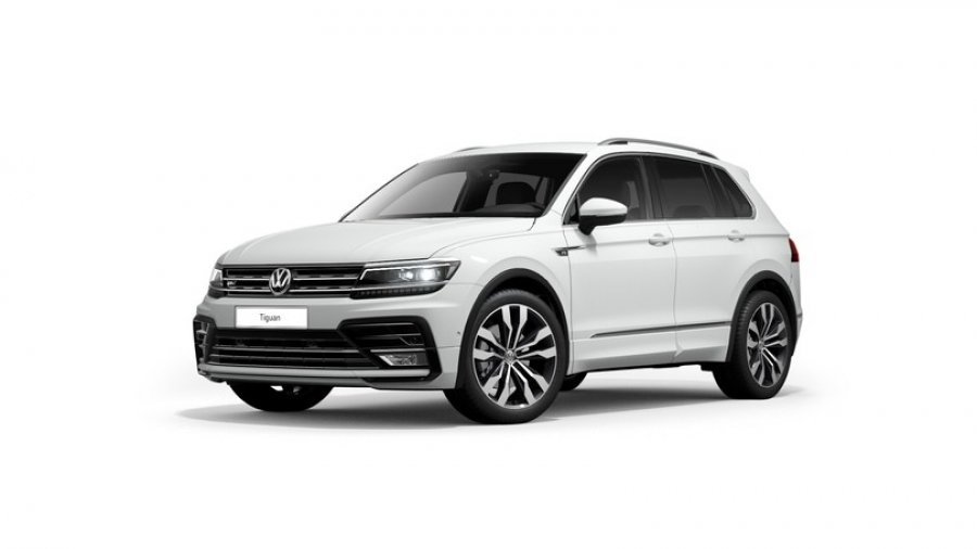 Volkswagen Tiguan, HL R-Line 2,0 TDI 4M 7DSG, barva bílá