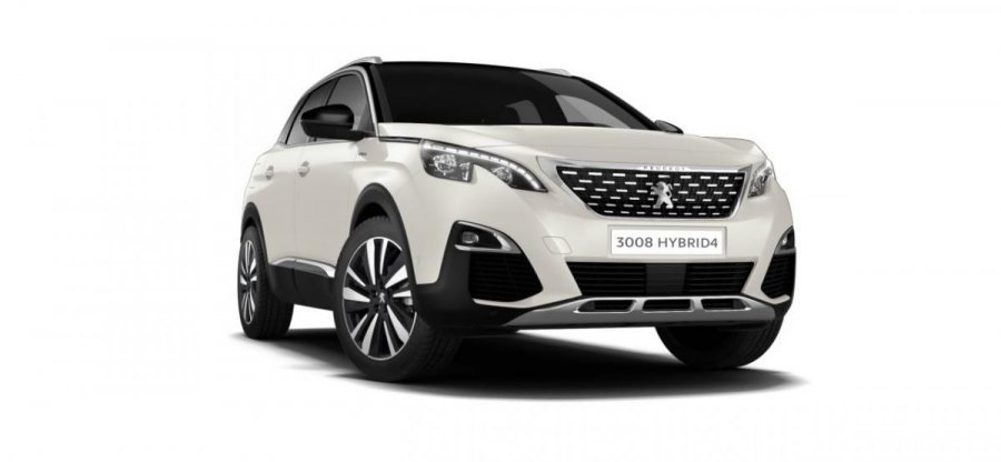 Peugeot 3008, GT HYBRID 4x4 300 e-EAT8, barva bílá