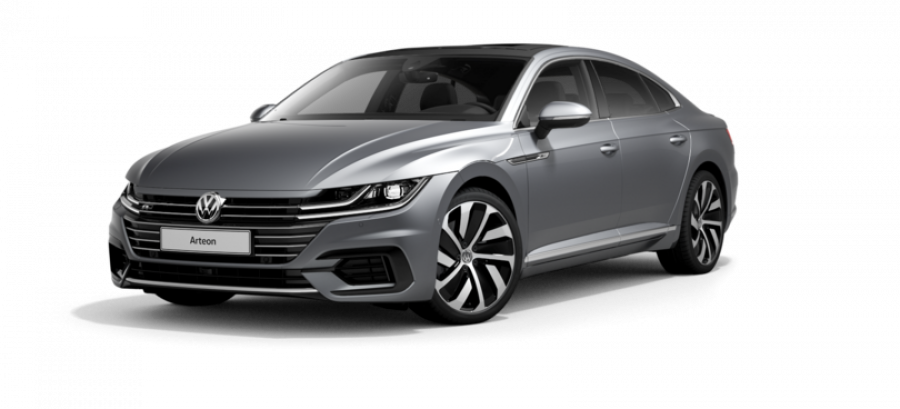 Volkswagen Arteon, R-line 2,0 Bi-TDI 4MOT 7DSG, barva stříbrná