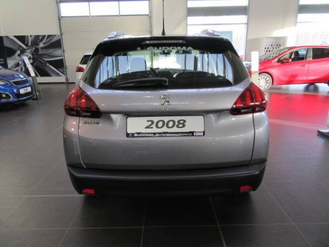 Peugeot 2008, Active 1.2 PureTech 110k EAT6, barva šedá