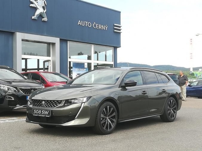 Peugeot 508, SW GT LINE PureTech 180 EAT8, barva šedá