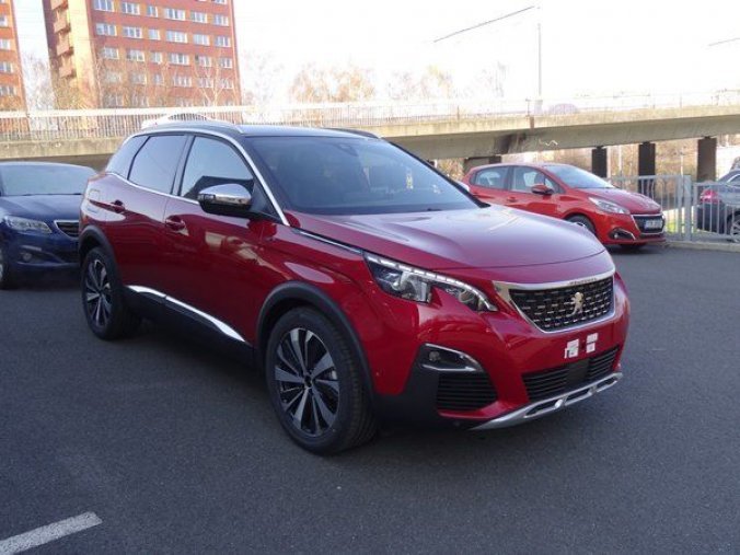 Peugeot 3008, GT 2.0 BlueHDi 180k S&S EAT8, barva červená