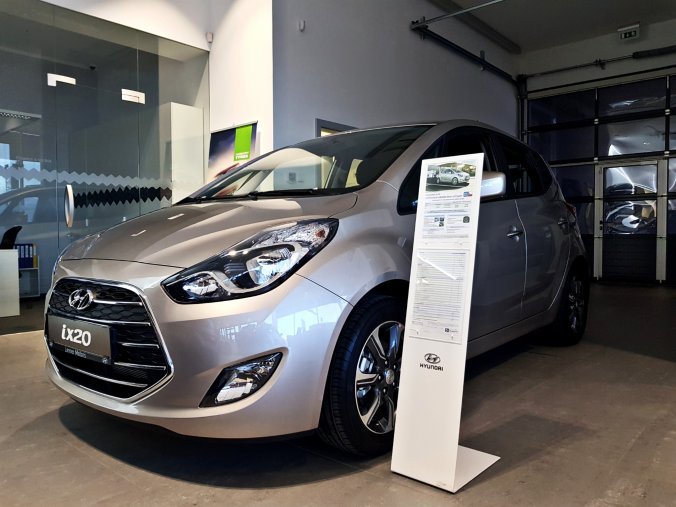 Hyundai i20, 1,6i 92 kW (95 NAT) 6 st. man, barva bílá