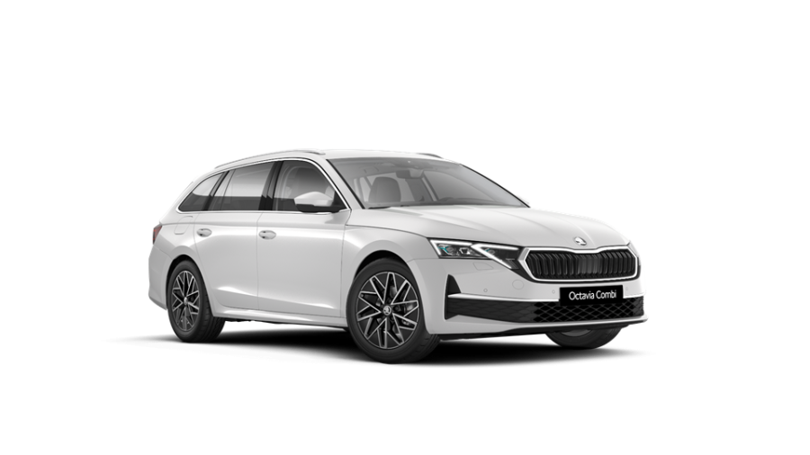 Škoda Octavia, 1,5 TSI m-HEV 110 kW 7-stup. automat., barva bílá