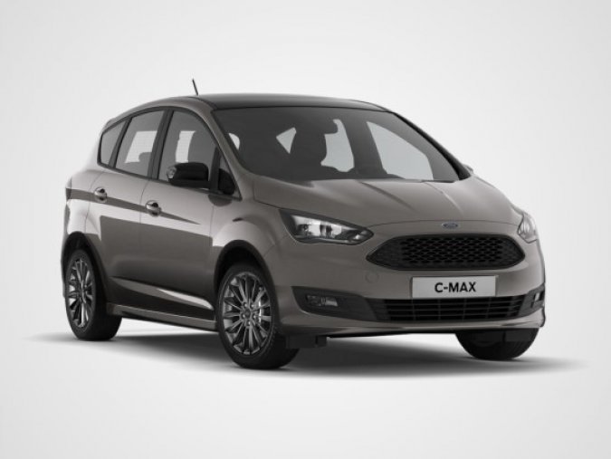 Ford C-MAX, 1.0 EcoBoost, barva stříbrná