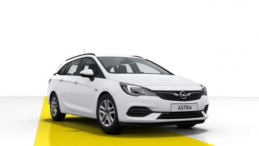 Opel Astra, NEW ST 1.2Turbo 81kW MT6, barva bílá