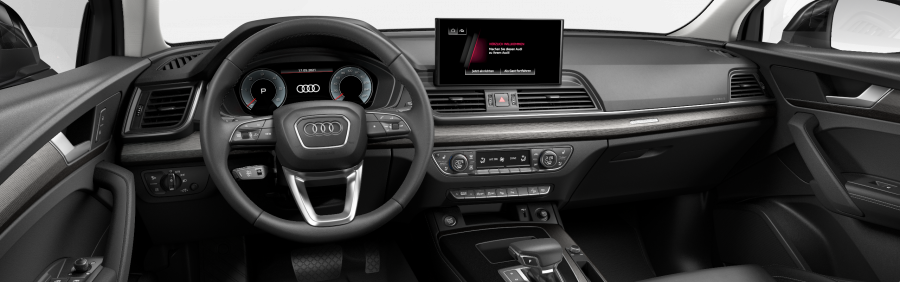 Audi Q5 Sportsback, Q5 SB Advanced 40 TDI 150kW quattro, barva černá