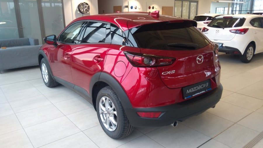 Mazda CX-3, 2,0G 121k, barva červená