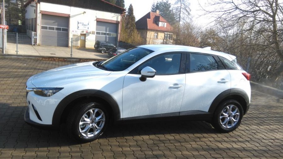 Mazda CX-3, 2.0 Sky-G 121k M/T, barva bílá