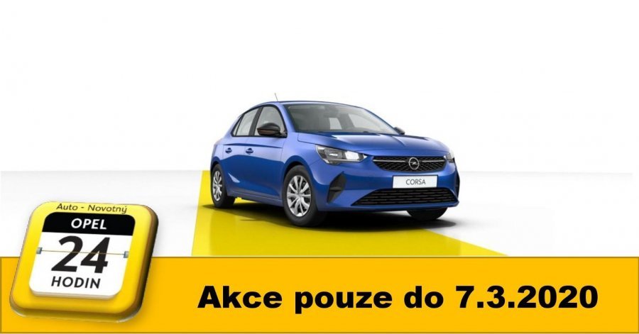 Opel Corsa, Smile 1.2 MT-5 51 kW, barva modrá