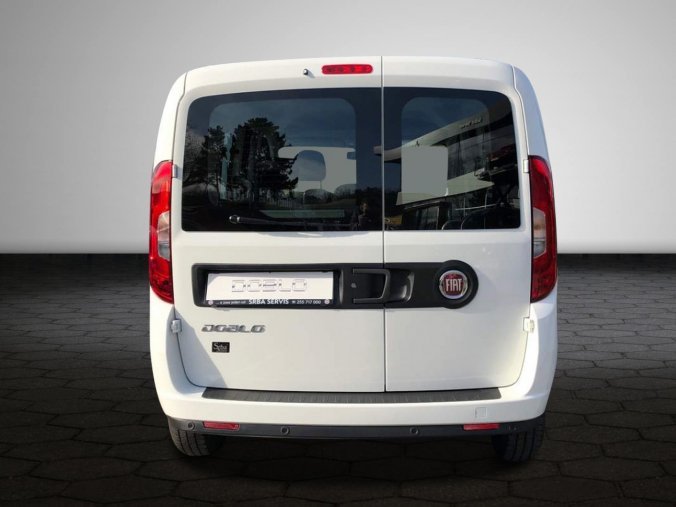 Fiat Dobló, Doblo Panorama 1.4T-Jet 120k Plus 2019, barva bílá