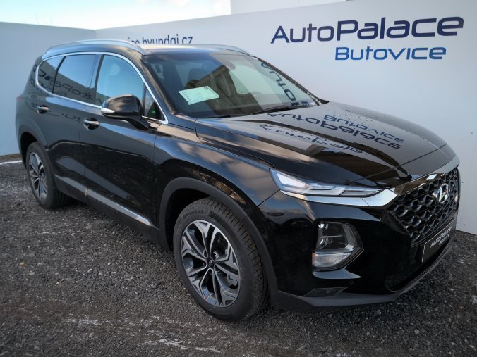 Hyundai Santa Fe, 2,2 CRDi e-VGT 147 kW (diesel) 8 st. aut 4×4, barva černá