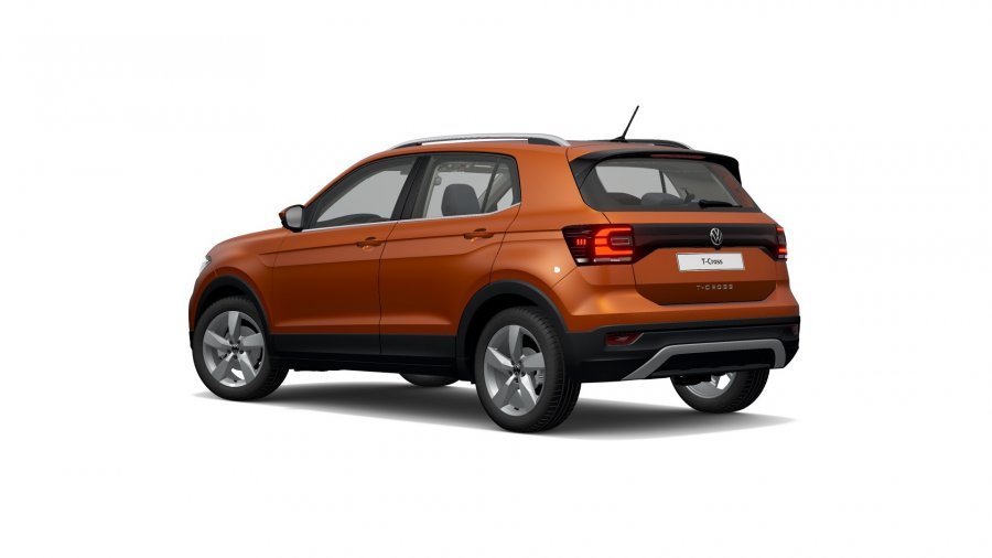 Volkswagen T-Cross, T-Cross Style 1,5 TSI 110 kW 7DSG, barva oranžová