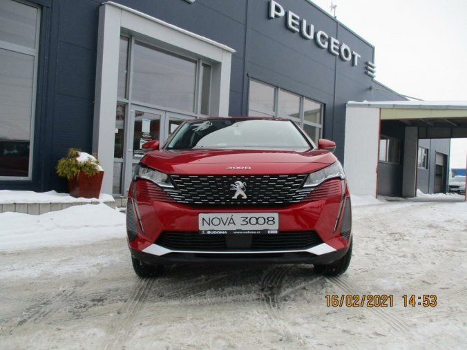 Peugeot 3008, 3008 ACTIVE PACK 1.2 PureTech, barva červená