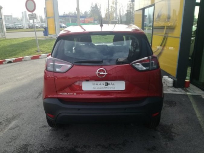 Opel Crossland X, Smile 1.2Turbo 96kW AT6, barva červená