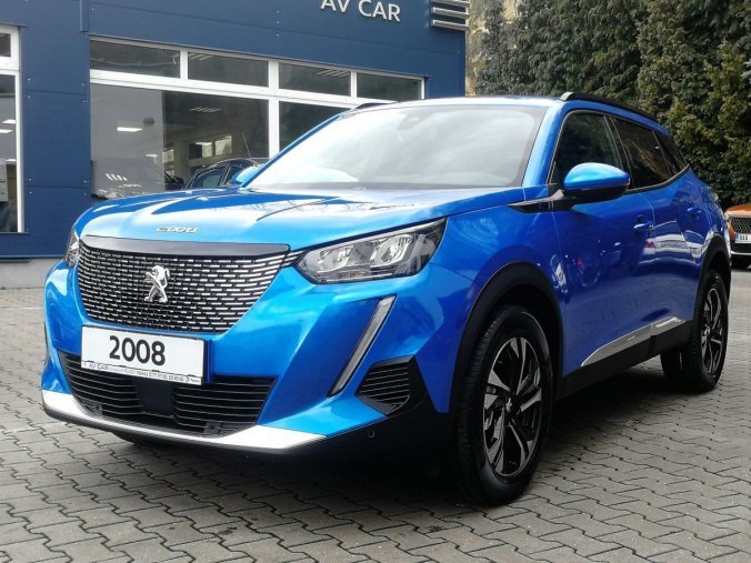 Peugeot 2008, ALLURE 1.2 PureTech 130 S&amp;, barva modrá