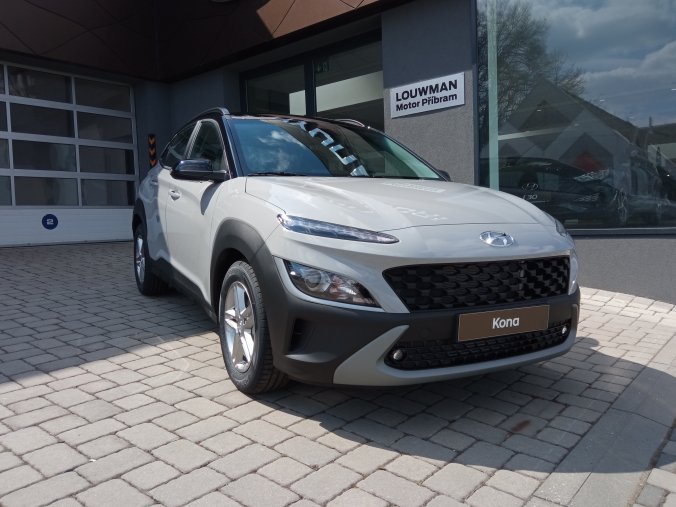 Hyundai Kona, 1,0 T-GDI 88 kW (95 NAT) 6 st. man, barva šedá