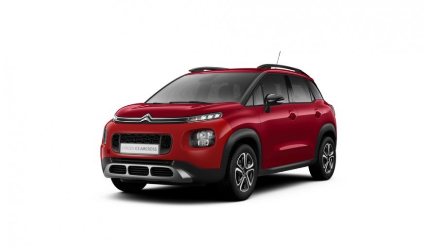 Citroën C3 Aircross, 1.2 PureTech 110, barva červená