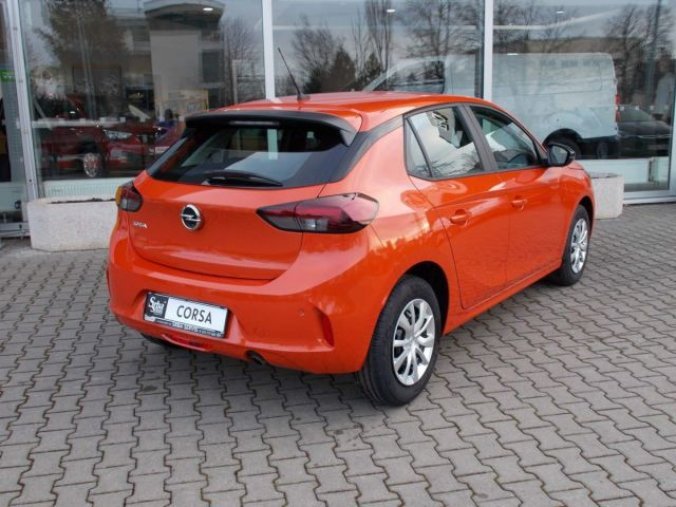 Opel Corsa, Edition F 12XEL S/S (55kW/ 75H, barva oranžová