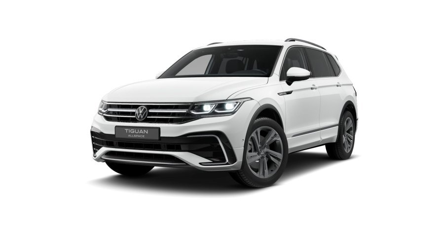 Volkswagen Tiguan Allspace, Allspace R-Line 2,0 TDI 142 kW 4M 7DSG, barva bílá