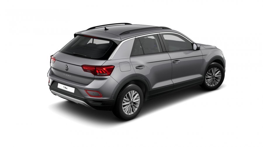 Volkswagen T-Roc, T-Roc Life 1,0 TSI 81kW 6G, barva šedá