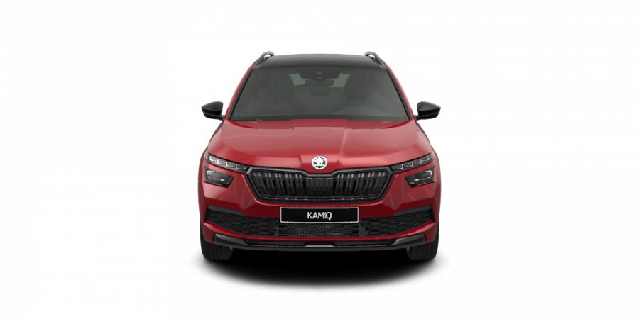 Škoda Kamiq, 1,5 TSI 110 kW 6-stup. mech., barva červená