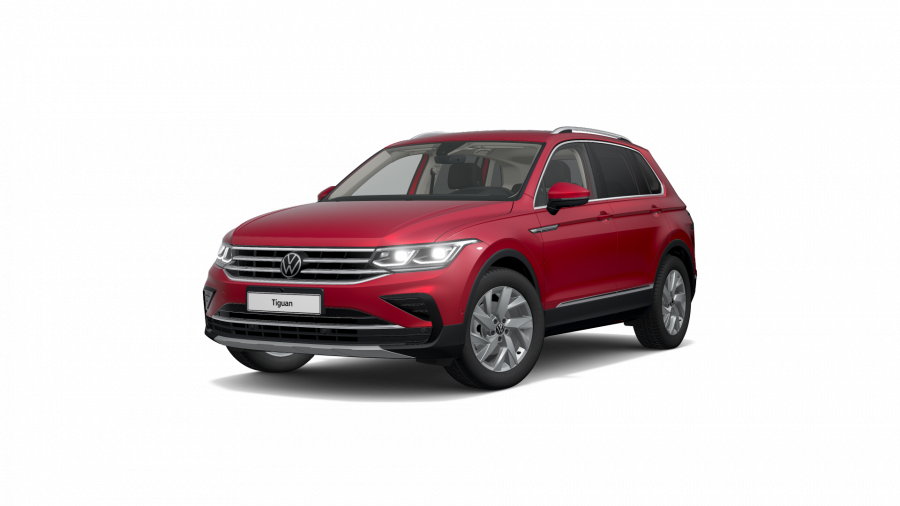 Volkswagen Tiguan, Tiguan Elegance 2,0 TDI 110 kW 4M 7DSG, barva červená