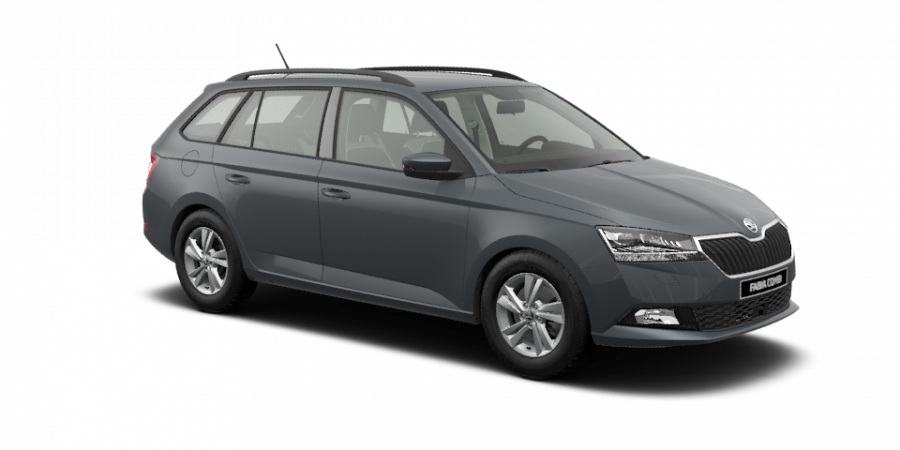 Škoda Fabia, 1,0 TSI 70 kW 5-stup. mech., barva šedá