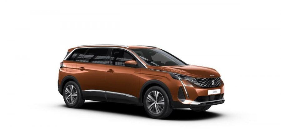 Peugeot 5008, Allure Pack 1,2 130k EAT8, barva oranžová