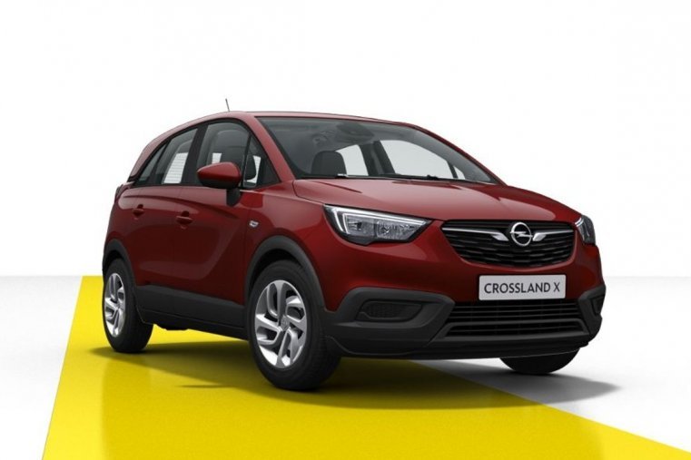 Opel Crossland X, 1.2 TURBO SMILE MT6 17´´ ALU, barva vínová