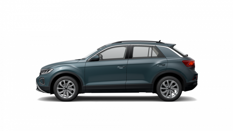 Volkswagen T-Roc, T-Roc Life 1,5 TSI 110 kW 6G, barva modrá