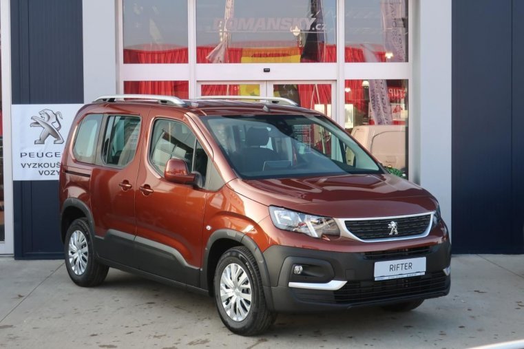 Peugeot Rifter, ACTIVE 1.5 BlueHDi 100 MAN5, barva oranžová