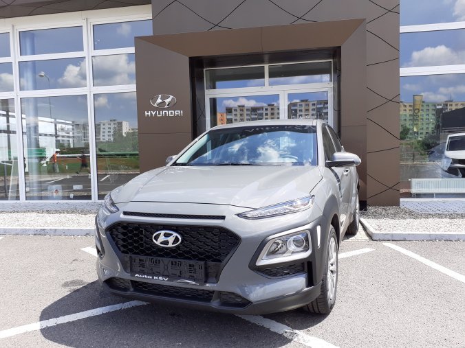 Hyundai Kona, 1,0 T-GDI 88 kW (95 NAT) 6 st. man, barva šedá