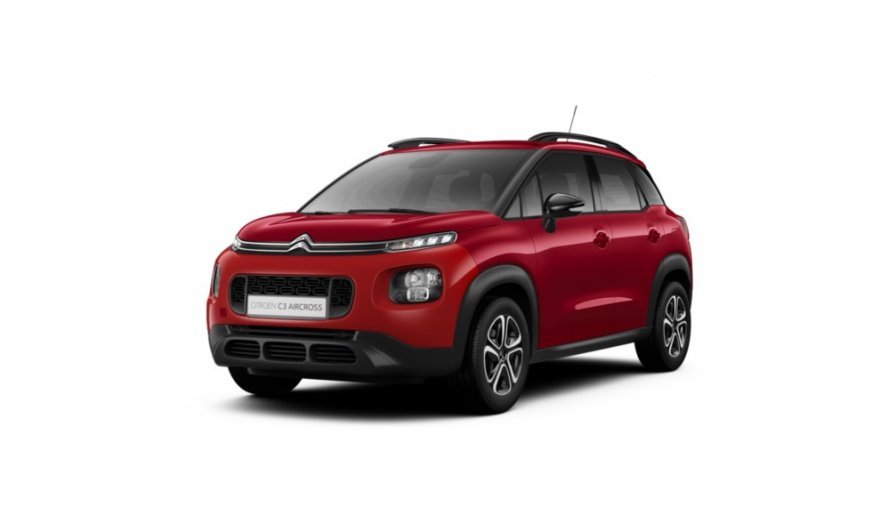 Citroën C3 Aircross, 1.2 PureTech 82, barva červená