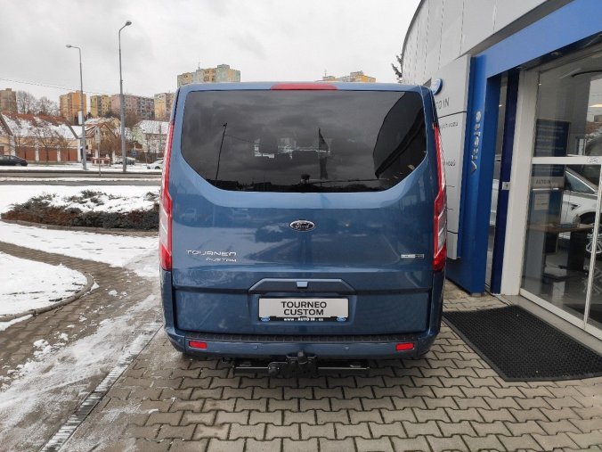 Ford Tourneo Custom, MPV,  L2 TITANIUM X MHEV 2,0 EcoBlue (mHEV) 136 kW / 185 k, barva modrá