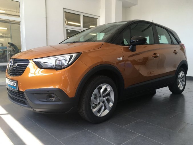 Opel Crossland X, Smile 1,2 Turbo, barva oranžová