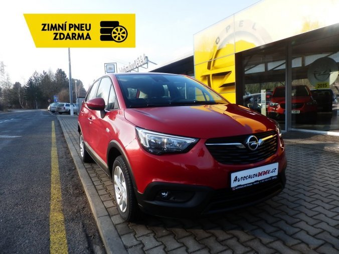 Opel Crossland X, SMILE 1.2/60kW MT5, barva červená