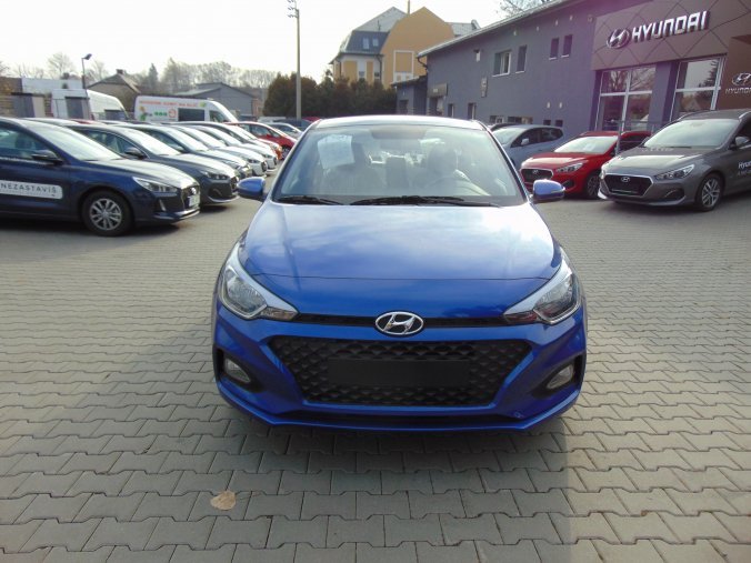 Hyundai i20, 1,25i 55 kW (95 NAT) 5 st. man, barva modrá