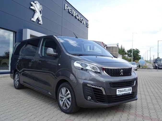 Peugeot Traveller, Allure Long 2.0 Bl HDi 180EAT8, barva šedá