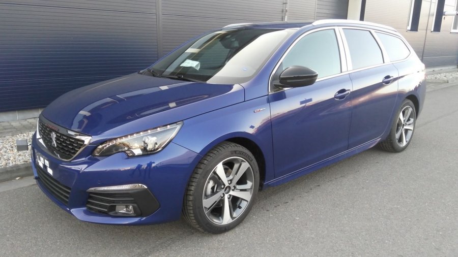 Peugeot 308, SW GT LINE 1.5 BlueHDi 130 S&S MAN6, barva modrá