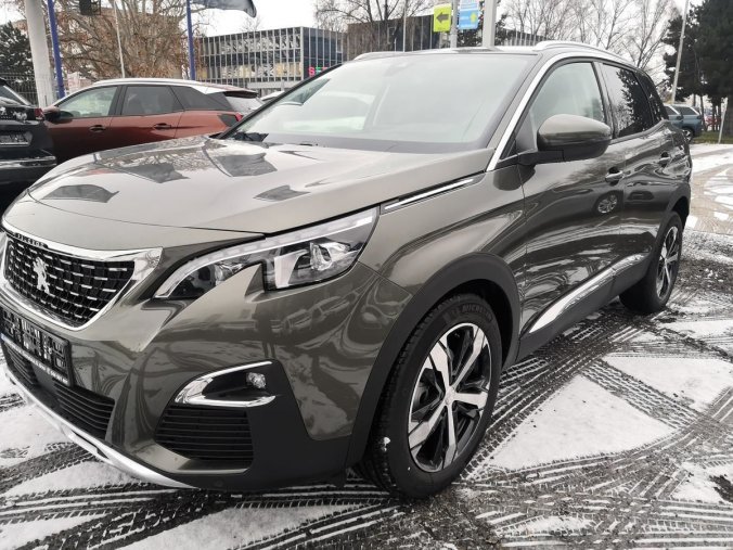 Peugeot 3008, ALLURE 1.5 BHDI 130k MAN6, barva šedá