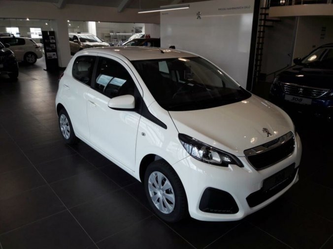 Peugeot 108, 5dv. ACTIVE 1.0 VTi 72 MAN5 - 1850, barva bílá